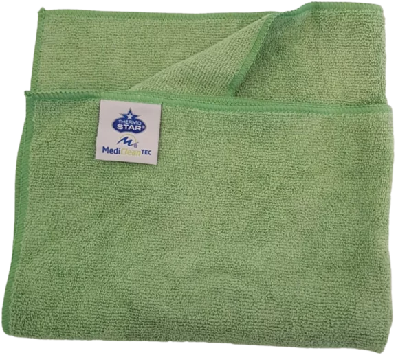 Microfasertuch de luxe grün