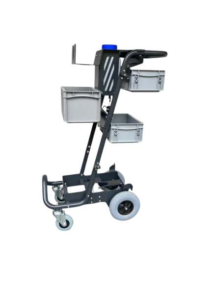 Gerätewagen "AIR GO", 3-Ltr.-Zusatztank, Luftreifen mit Feststellbremse, Halterungen für Zubehör , Treppentauglich, handlich und leicht