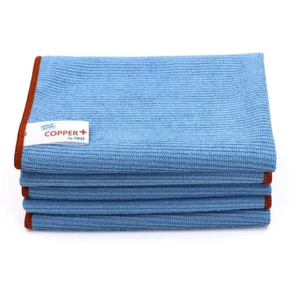 Panno per la pulizia igienico in rame blu 32x32cm Panno per la pulizia igienico in rame blu 32x32cm