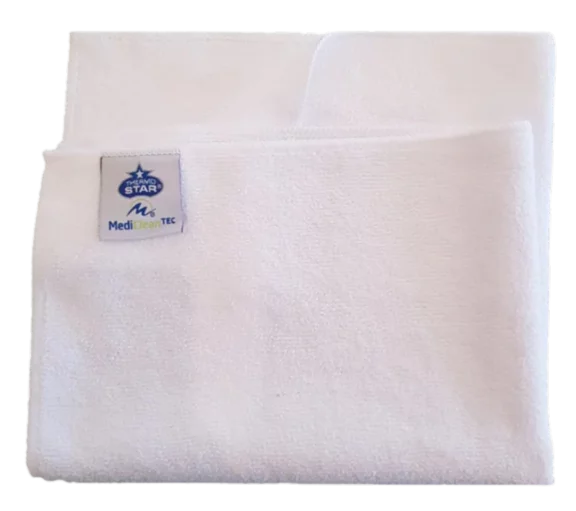 Microfasertuch de luxe weiß