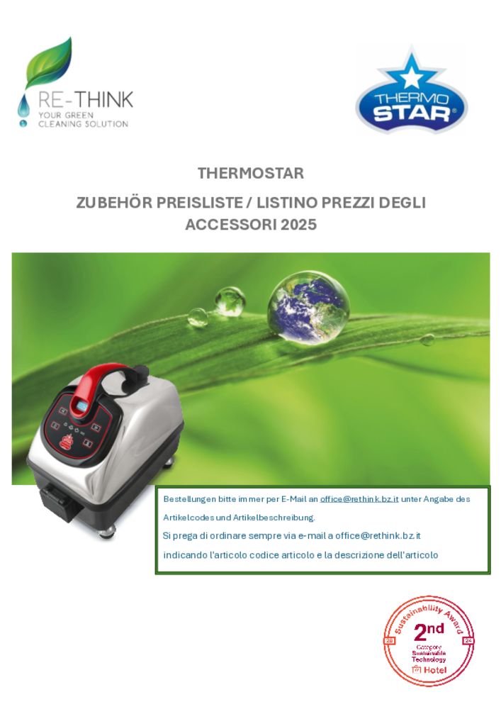 Thermostar | Zubehörpreisliste 2025 (13,0 MB)