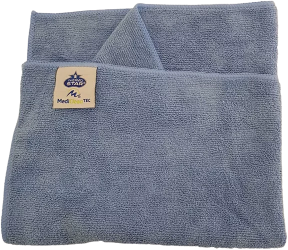 Microfasertuch de luxe blau
